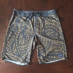 O'Neill Men’s Hawaiian Tribal Board Shorts Size 32
